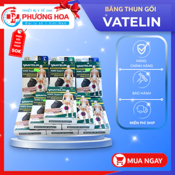 Băng Đầu Gối Vatenlin Nhật Bản M L XL – Băng Thun Bảo Vệ, Cố Định Khớp Gối