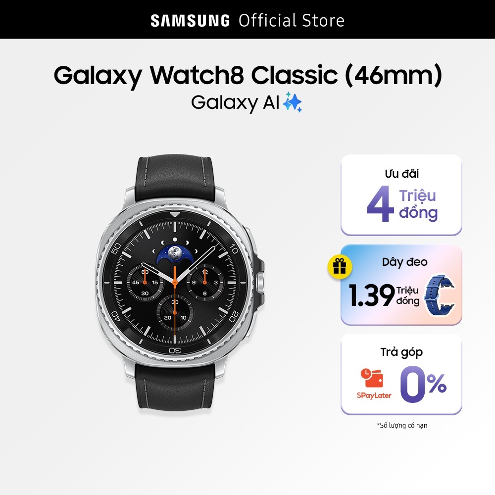 Đồng hồ thông minh Samsung Galaxy Watch8 Classic 46mm