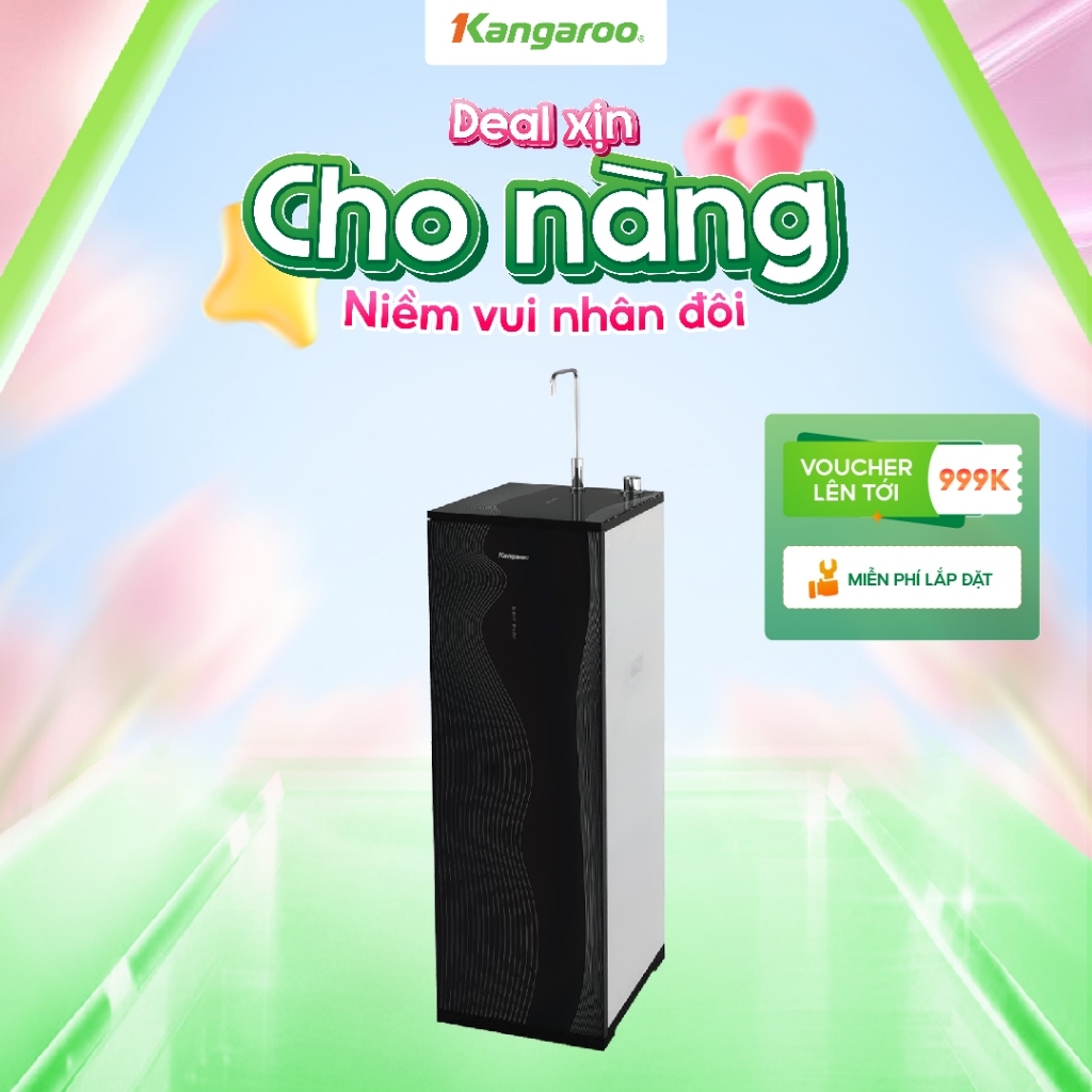 [MIỄN PHÍ LẮP ĐẶT] Máy lọc nước Kangaroo 11 lõi Hydrogen KG100HC3