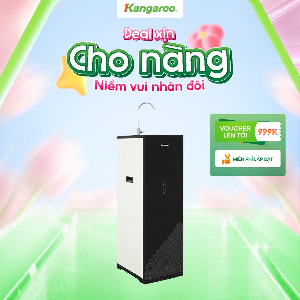 [MIỄN PHÍ LẮP ĐẶT] Máy lọc nước Kangaroo 10 lõi KG116I
