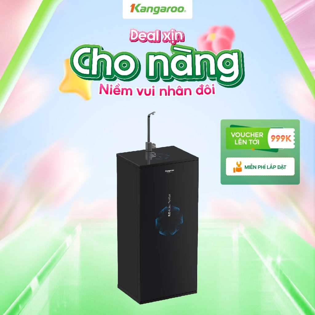 [MIỄN PHÍ LẮP ĐẶT] Máy lọc nước 9 lõi Kangaroo RO Infinity KG109I