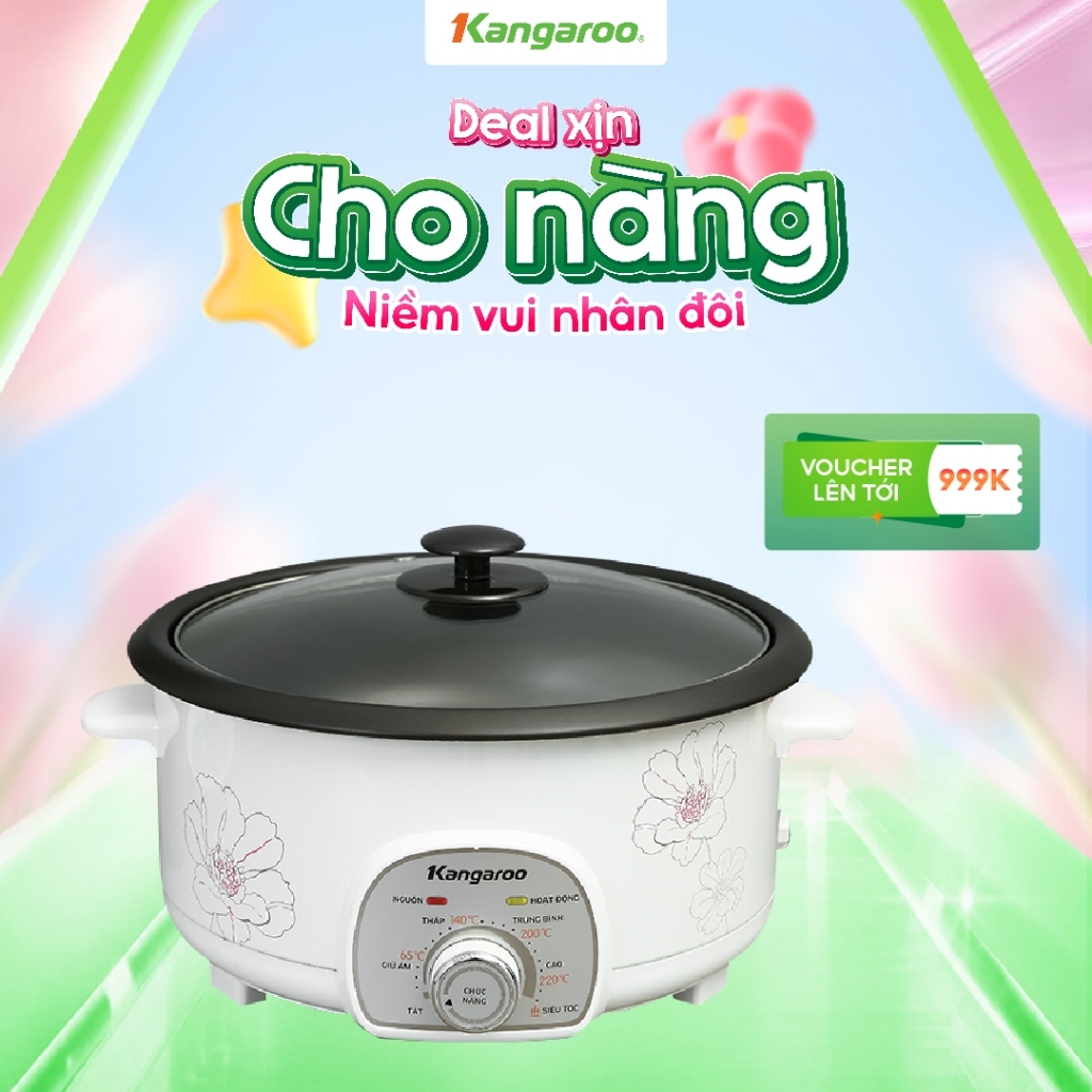 Nồi lẩu điện 4L Kangaroo KG40EH2