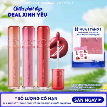 Son tint Romand căng bóng The Juicy Lasting Tint ThegioiSkinfood