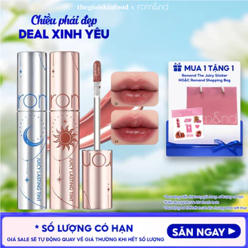[Solunar Edition] Son tint lì Romand Juicy Lasting Tint Solunar Edition ThegioiSkinfood