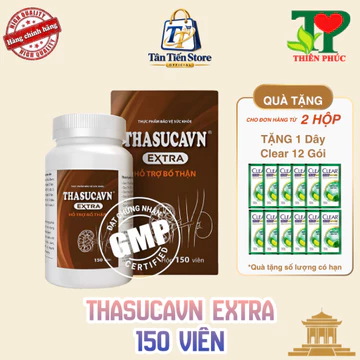THASUCAVN EXTRA (150 viên/hộp) - Thực Phẩm Chức Năng Tăng Cường Và Bổ Thận (Hàng Chính Hãng)