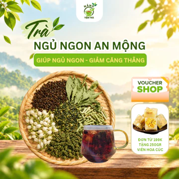Trà Ngủ Ngon An Mộng Trà Tiệm Trà Của Nắng Hỗ Trợ Ngủ Ngon Giảm Căng Thẳng