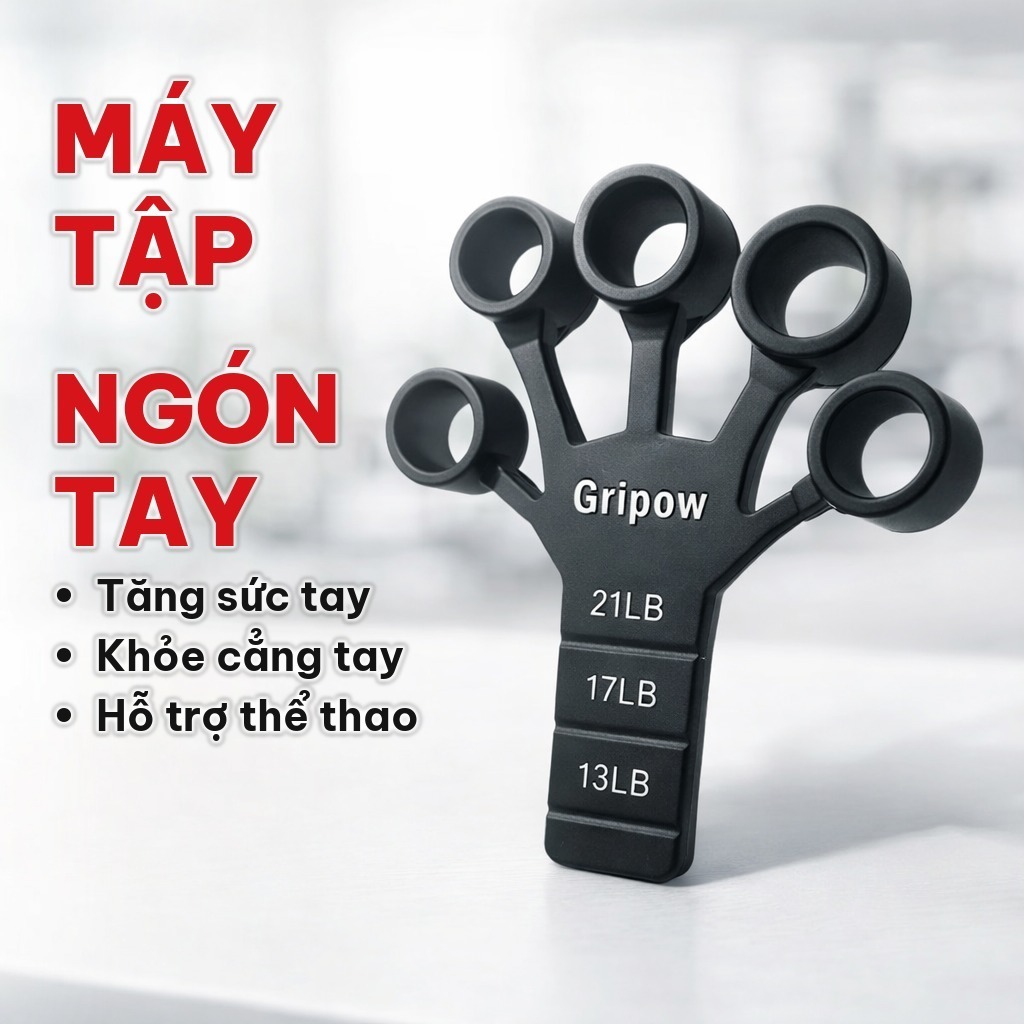 Dụng Cụ Tập Ngón Tay Gripow, Máy Tập Tay Tăng Cường Sức Mạnh Cẳng Tay, Tập Luyện Thể Thao Tại Nhà