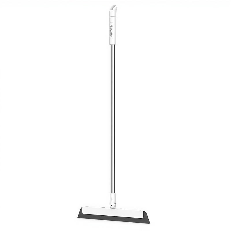 Cây gạt nước sàn nhà OKwife AGW-4477 34cm, lưỡi EVA mềm, quét tóc gom bụi, cán inox 93cm | BigBuy360 - bigbuy360.vn