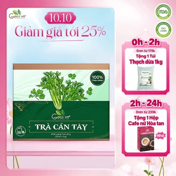Trà cần tây túi lọc Goce - Tan mỡ giảm cân