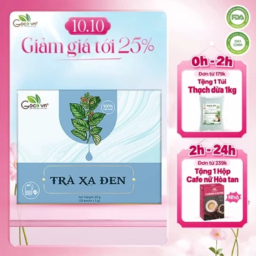Trà xạ đen túi lọc Goce - Tốt cho gan, ổn định huyết áp