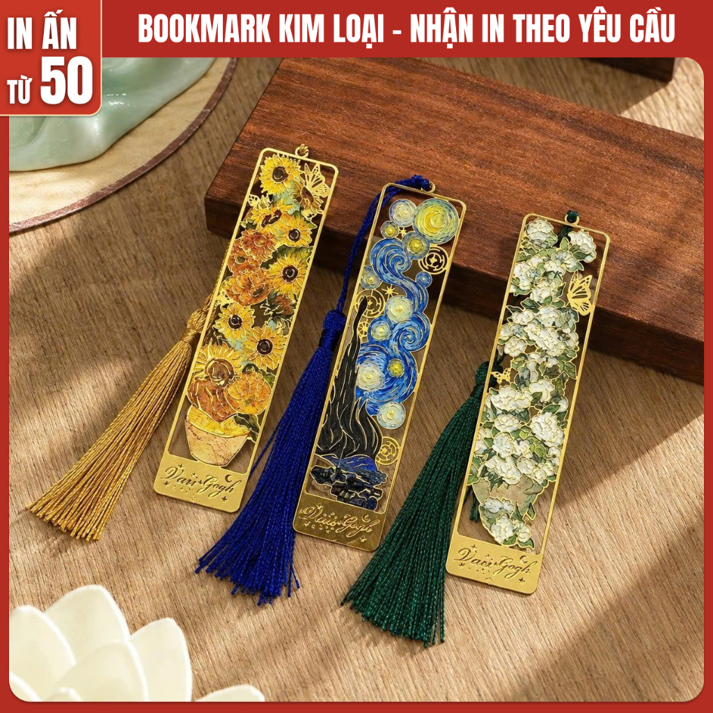 Bookmark Kim Loại Hoa Văn Vintage Xinh Xắn, Kẹp Sách Đánh Dấu Trang Học Sinh Sinh Viên CX660