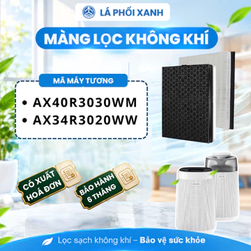 Màng lọc thay thế cho máy lọc AX40R3030WM | AX34R3020WW - Màng lọc không khí CFX-G100, Bộ lọc hỗn hợp