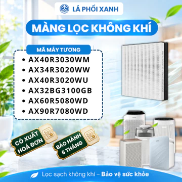 Bộ lọc thay thế tương thích cho dòng máy lọc samsung AX32 AX34 AX40 AX60 AX90 màng lọc không khí hỗn hợp