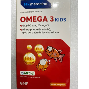 viên uống bổ não, bổ mắt omega 3 kids giúp phát triển não bộ dha, cải thiện thị lực cho trẻ em từ 3 tuổi trở lên omega3