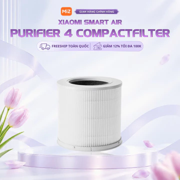 LÕI LỌC không khí Xiaomi Mi Smart Air Purifier 4 Compact FILTER (BỘ LỌC)- Chính Hãng Xiaomi Sản Xuất