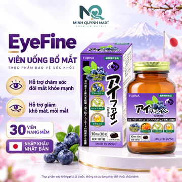 [CHÍNH HÃNG] Viên Uống Bổ Mắt Cao Cấp EYEFINE (Hộp 30 Viên) – Hỗ Trợ Bảo Vệ Thị Lực, Giảm Khô Mắt, Mỏi Mắt & Nhức Mắt