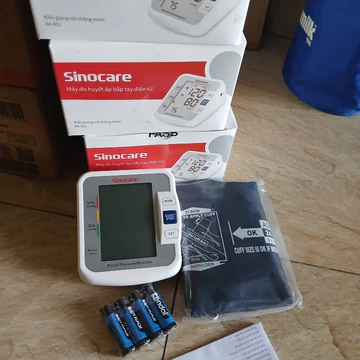 Máy Đo Huyết Áp Điện Tử Sinocare BA-801 Quà tặng từ sữa