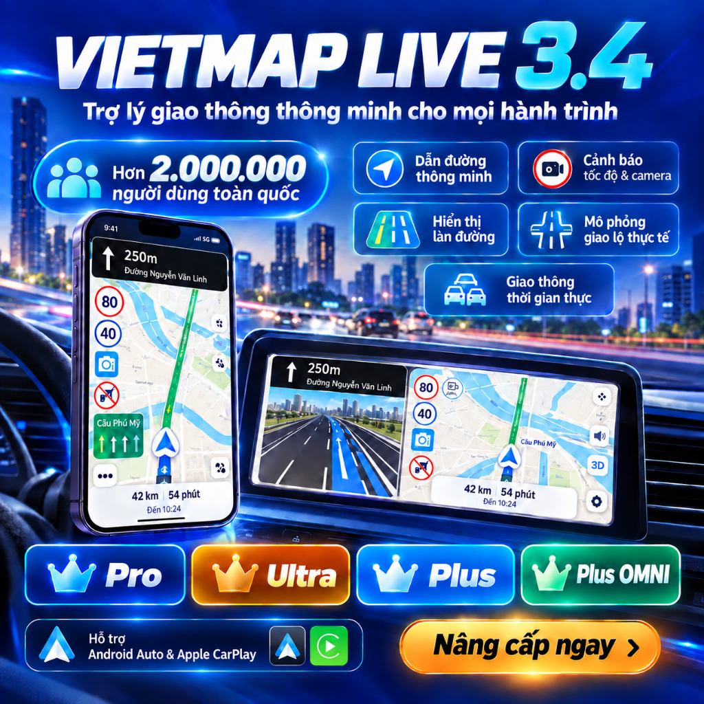 Thẻ Vietmap Live chính hãng -Trợ lý giao thông thiết yếu cho người lái xe