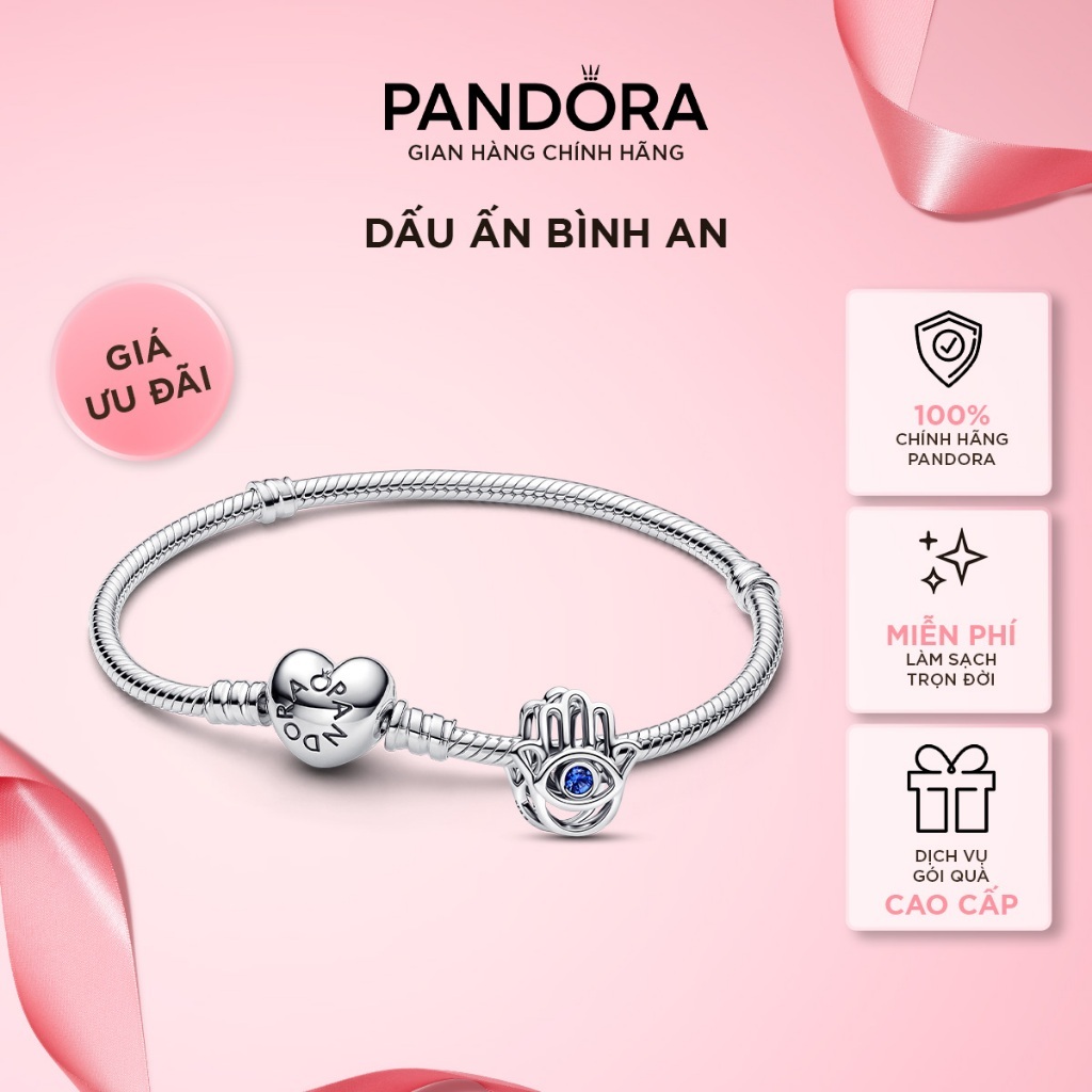 Bộ Vòng Charm Pandora Dấu Ấn Bình An - A Sign of Serenity