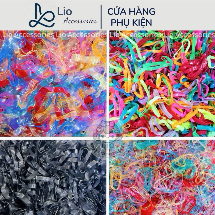 Thun Thái Cột Tóc Lioaccessories 50g/ 100g/ 200g Siêu Dai Nhiều Màu Sắc