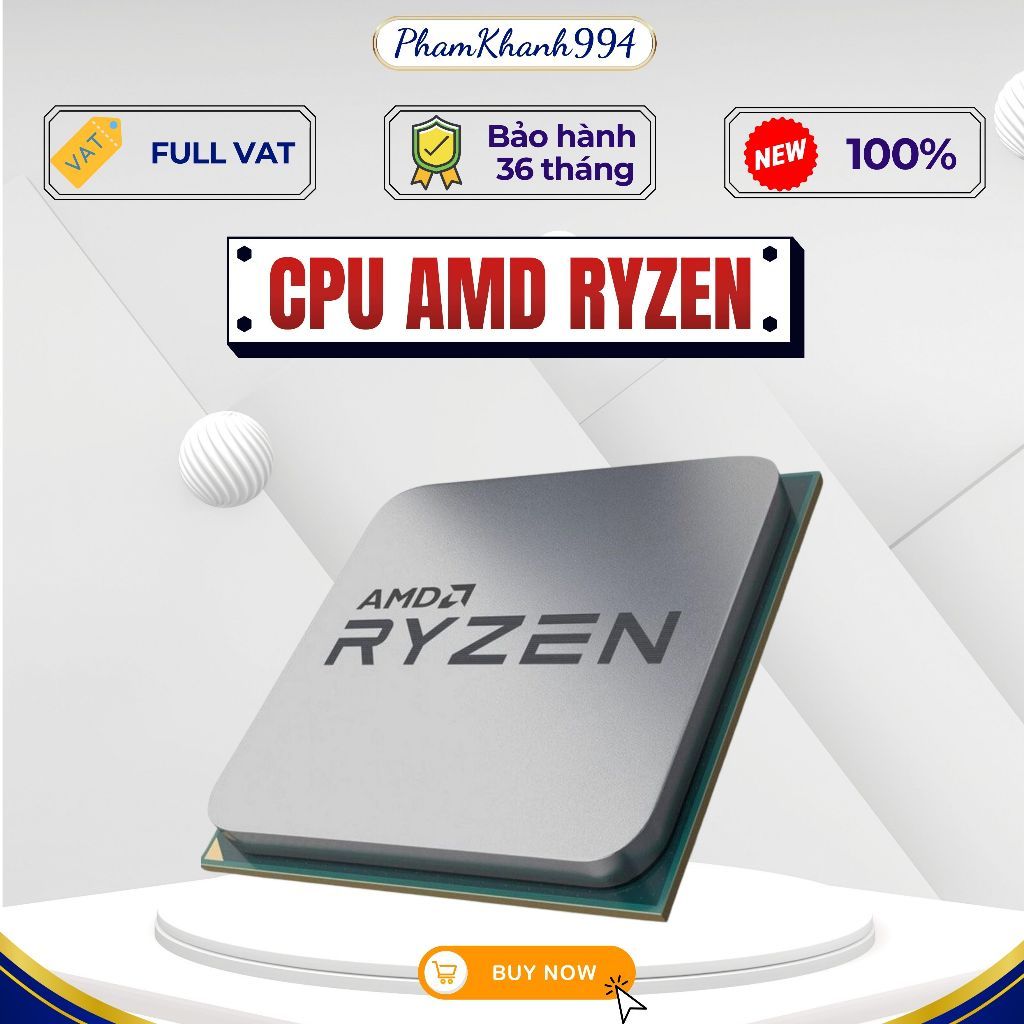 [Sản phẩm new Full Vat ] Chip xử lí CPU AMD Ryzen 5 5600x tray new-Bh 36 tháng | BigBuy360 - bigbuy360.vn