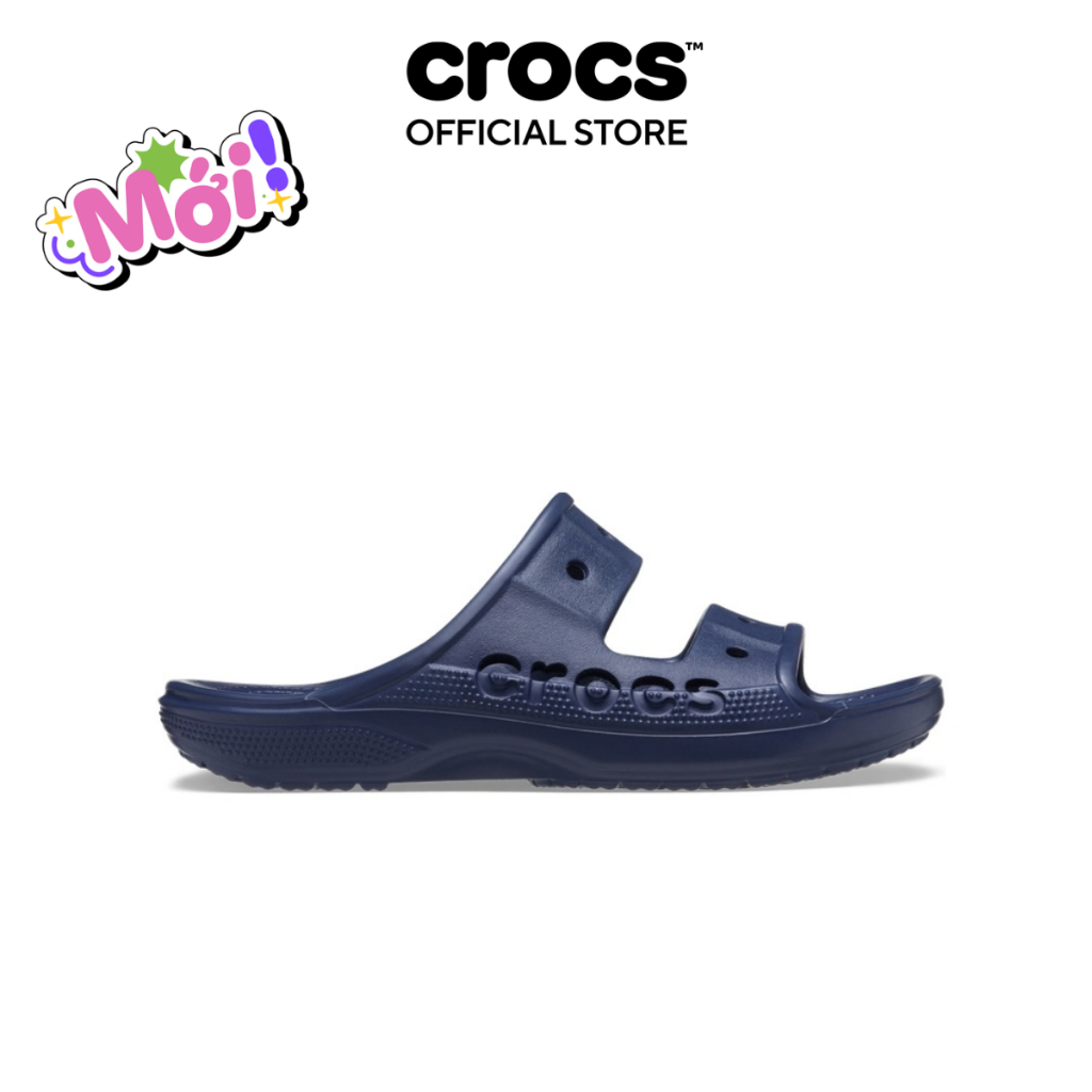 Dép Xăng Đan Unisex Crocs Baya - Navy - 207627-410