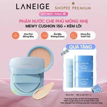 [MỚI] Phấn Nước Laneige Mewy Cushion Kèm lõi 15G x 2