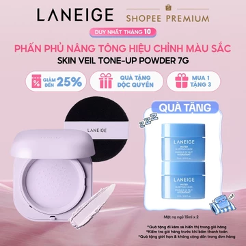 Phấn Phủ Nâng Tông Hiệu Chỉnh Màu Sắc Laneige Skin Veil Tone-Up Powder 7g