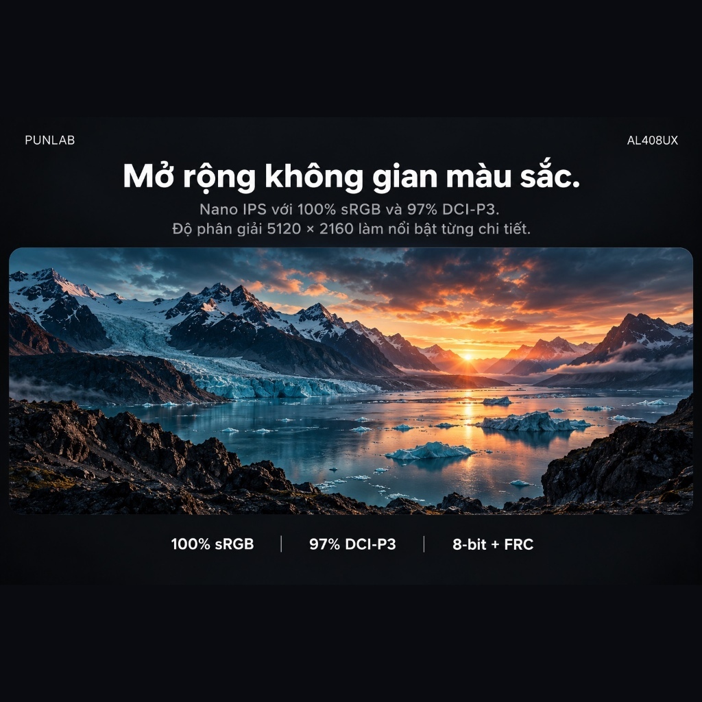 [FULL VAT CHÍNH HÃNG] Tuoshuo AL408UX – Màn Hình Cong 40” 5K2K UltraWide | Nano IPS | 120Hz | BigBuy360 - bigbuy360.vn