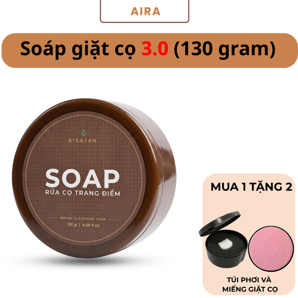 Soap giặt cọ Aira 3.0 Thơm hơn sạch hơn - Tiện lợi hơn