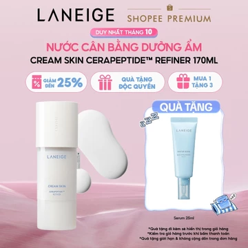 Nước Cân Bằng Dưỡng ẩm Laneige Cream Skin Cerapeptide™ Refiner 170ml