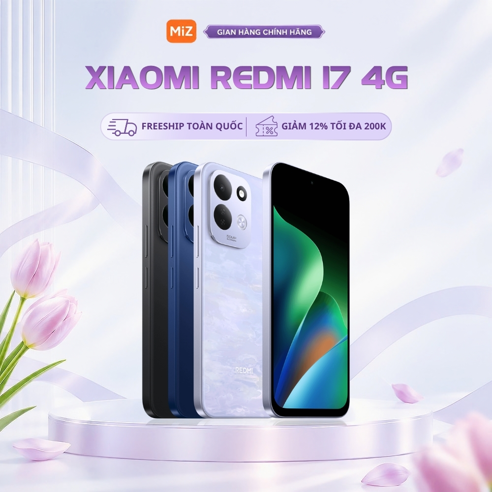 Điện thoại Xiaomi Redmi 17 4G 6/256 bản Quốc Tế có tiếng Việt - Bảo Hành 18 Tháng Chính Hãng