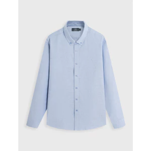 Áo Sơ mi Oxford nam chỉn chu, thanh lịch, áo phom slimfit dài tay trẻ trung công sở CANIFA 8TH26W004