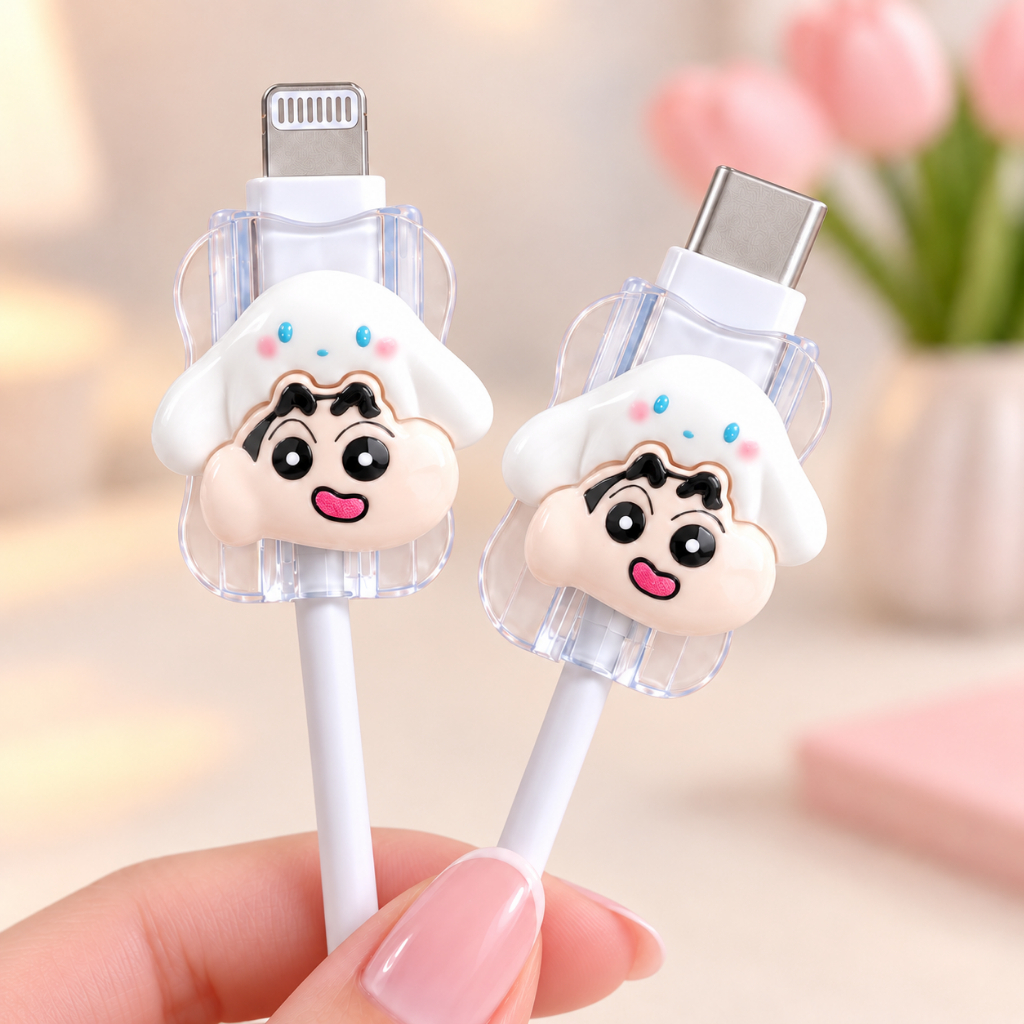 Phụ kiện bảo vệ đầu cáp sạc cho iphone nhiều hình dễ thương BEA CASE | BigBuy360 - bigbuy360.vn