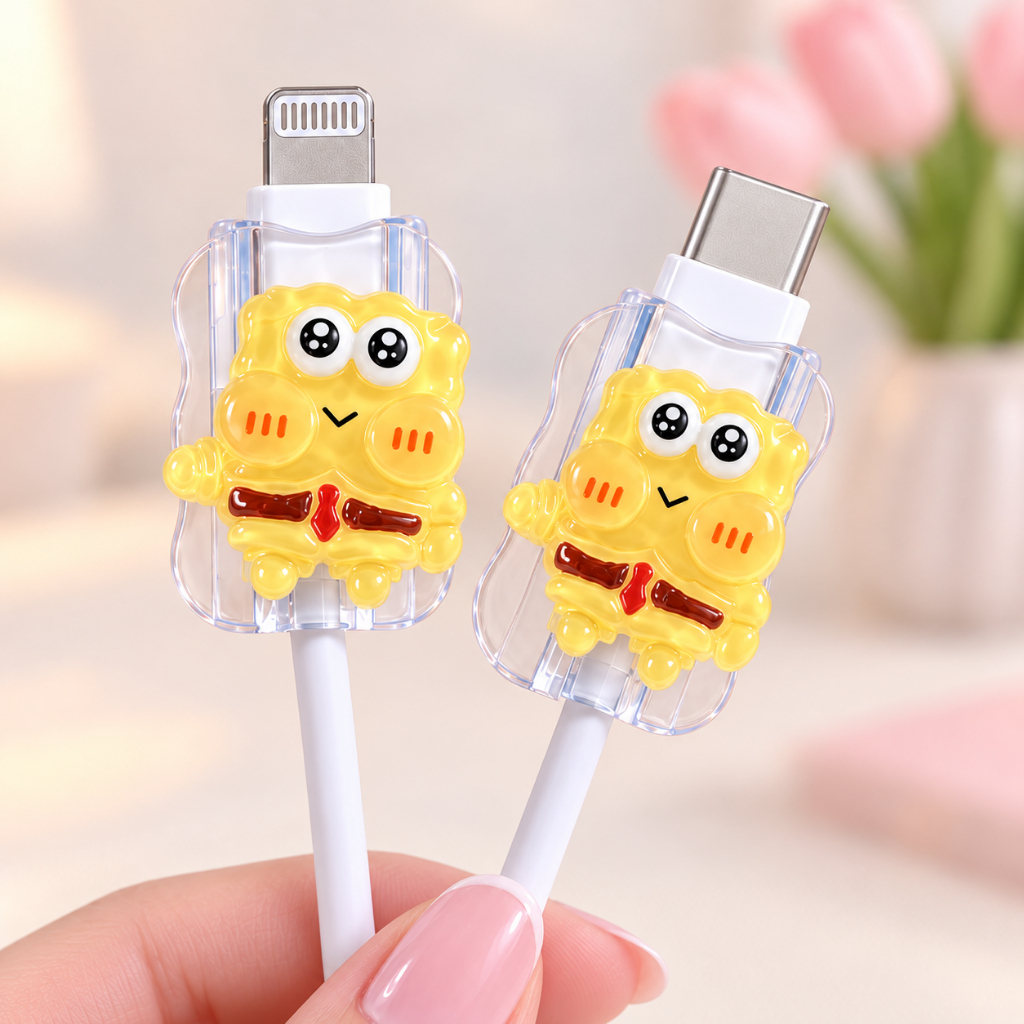 Phụ kiện bảo vệ đầu cáp sạc cho iphone nhiều hình dễ thương BEA CASE | BigBuy360 - bigbuy360.vn