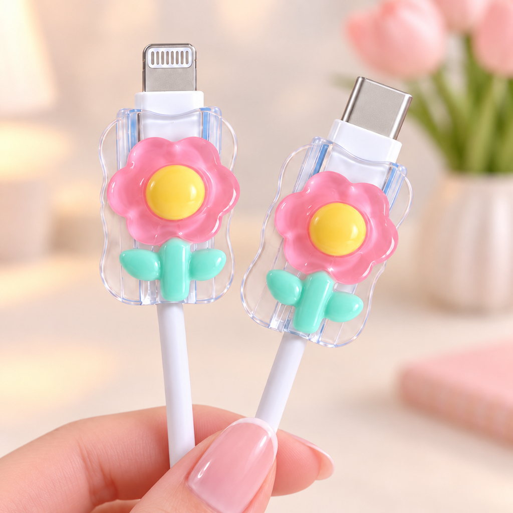 Phụ kiện bảo vệ đầu cáp sạc cho iphone nhiều hình dễ thương BEA CASE | BigBuy360 - bigbuy360.vn