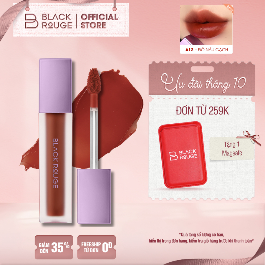 Son Kem Black Rouge Air Fit Velvet Tint Ver 2 - 4.5g