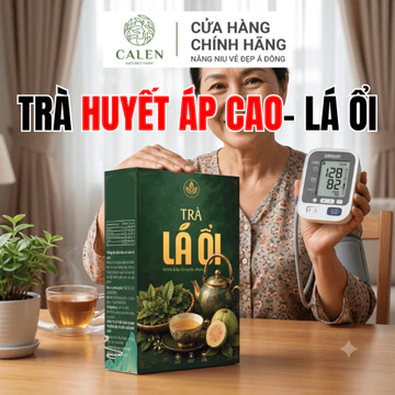 Trà dành cho người bị huyết áp cao Calen Nature Farm giúp ổn định huyết áp, tránh tăng huyết áp đột ngột bịch 30 túi lọc