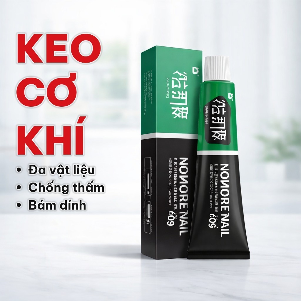 (COMBO 5) Keo Cơ Khí Chống Thấm, Keo Polymer Dán Đa Năng Dùng Cho Gỗ, Kim Loại, Gốm Sứ, Nhựa, Cao Su
