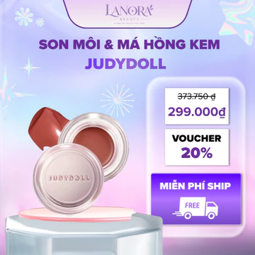 Son Kem Đa Năng Son Môi Má Hồng JUDYDOLL Watery Multiuse Color Balm 6g Mịn Lì, Dễ Tán, Lên Màu Chuẩn