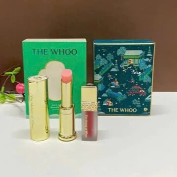 Set Son Dưỡng The History of Whoo Màu Hồng & Son Lì #18 Noel