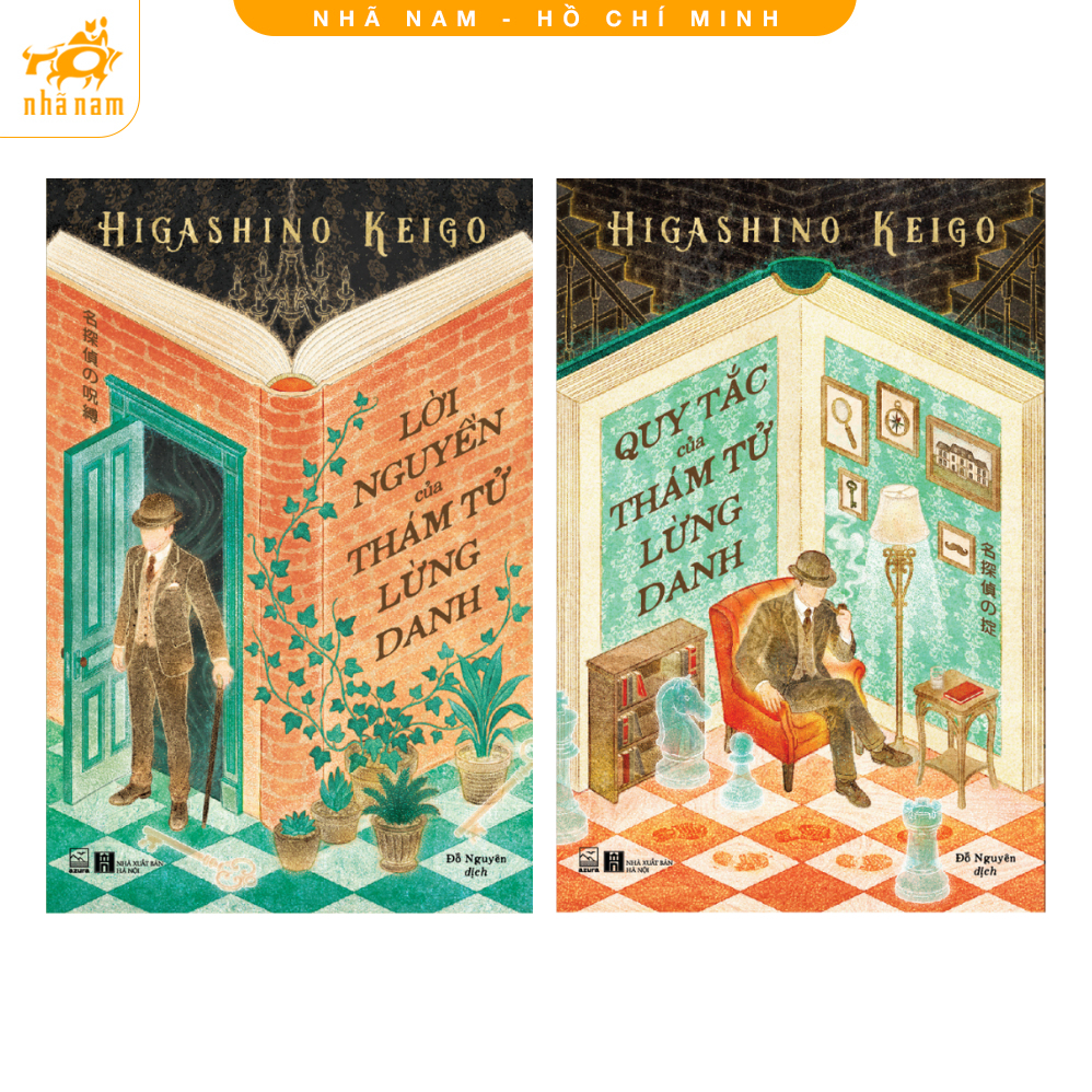 Combo sách - Lời nguyền của Thám tử lừng danh + Quy tắc của Thám tử lừng danh (Higashino Keigo) (Nhã Nam HCM)