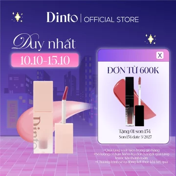 Son Tint Bóng Cho Đôi Môi Căng Mọng Dinto Blur-Jelly Plumping Lip Tint (7 màu) [Le Chat Botte Collection]