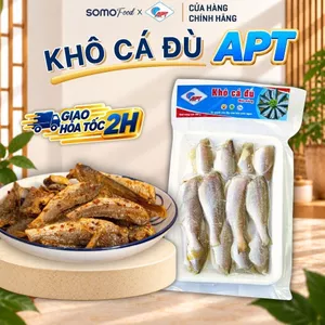 [HỎA TỐC] Khô Cá Đù 1 Nắng 200g Thơm Ngon - Cá Đù Khô Ngon Dẻo Thịt, Tẩm Gia Vị Vừa Ăn - Cá Khô Làm Mồi Nhậu Đặc Sản