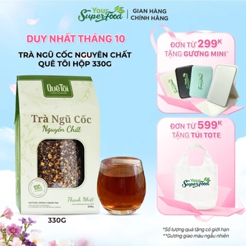 Trà Ngũ Cốc Nguyên Chất Quê Tôi Your Superfood Đậu Đỏ, Đậu Xanh, Đậu Đen Xanh Lòng Thanh Mát Cơ Thể
