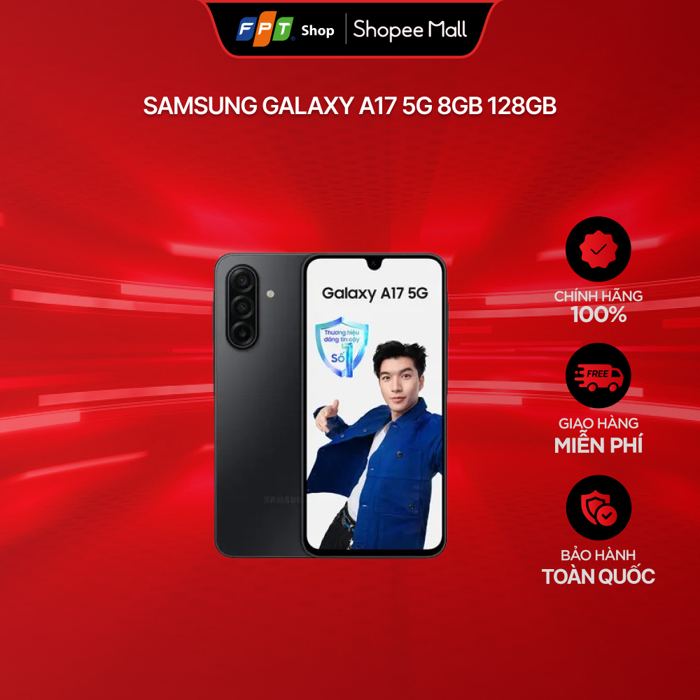 Điện thoại Samsung Galaxy A17 5G 8GB 128GB
