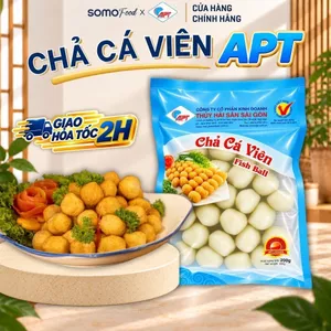 [HỎA TỐC] Chả Cá Viên Chiên APT (200g/500g) - Cá Viên Tươi Dai Giòn Loại Ngon - Cá Viên Thả Lẩu, Xiên Bẩn Ăn Vặt