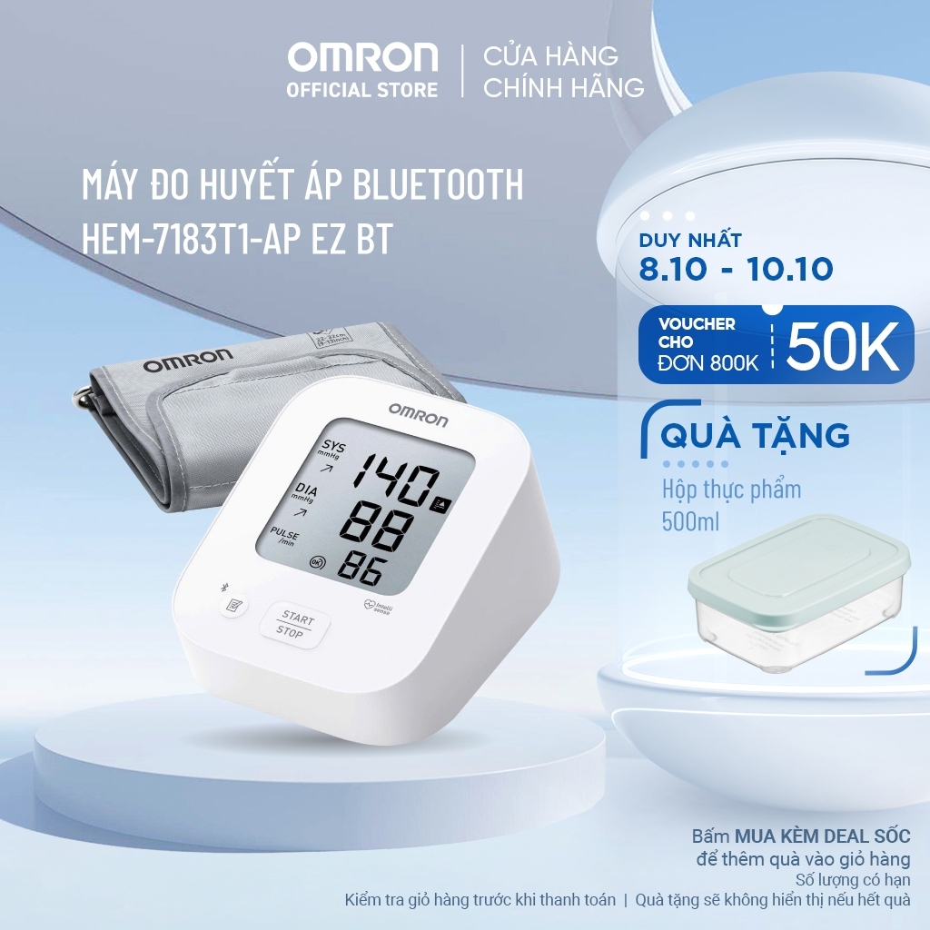 Omron Blood Pressure Monitor Bluetooth EZ BT