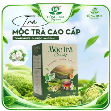 Trà Thảo Mộc 17 Vị - Trà Sức Khỏe, Dùng Cho Cả Gia Đình - [ MỘC TRÀ CAO CẤP HỒNG HOA ORGANIC ]