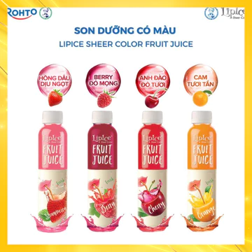 Son Dưỡng Môi Lipice Sheer Color Fruit Juice 4g